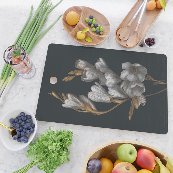 Night Flowers Cutting Board Gallery Image 2