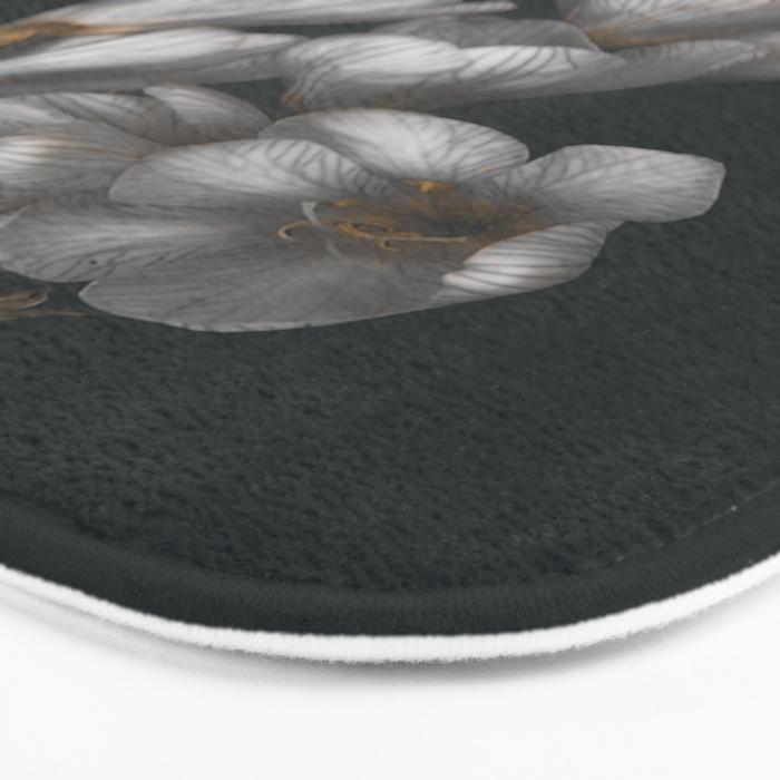 Night Flowers Bath Mat Gallery Image 3