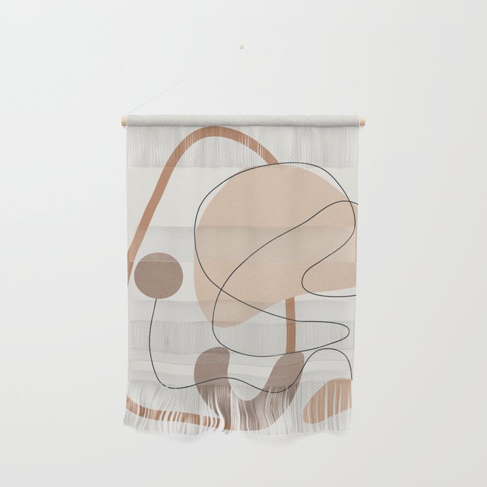 Abstract Line Movement III Wall Hanging Gallery Image 1