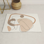 Abstract Line Movement III Rug Gallery Image 1