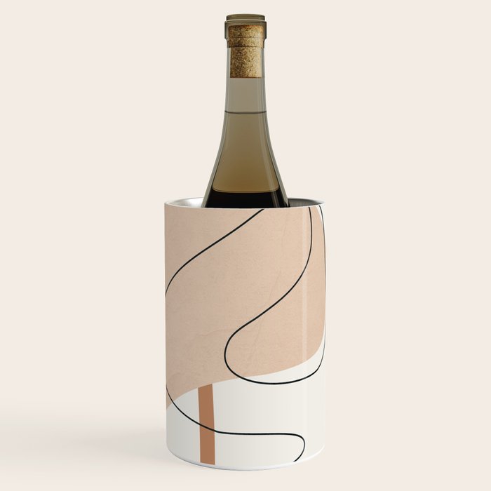 Abstract Line Movement III Wine Chiller Gallery Image 3