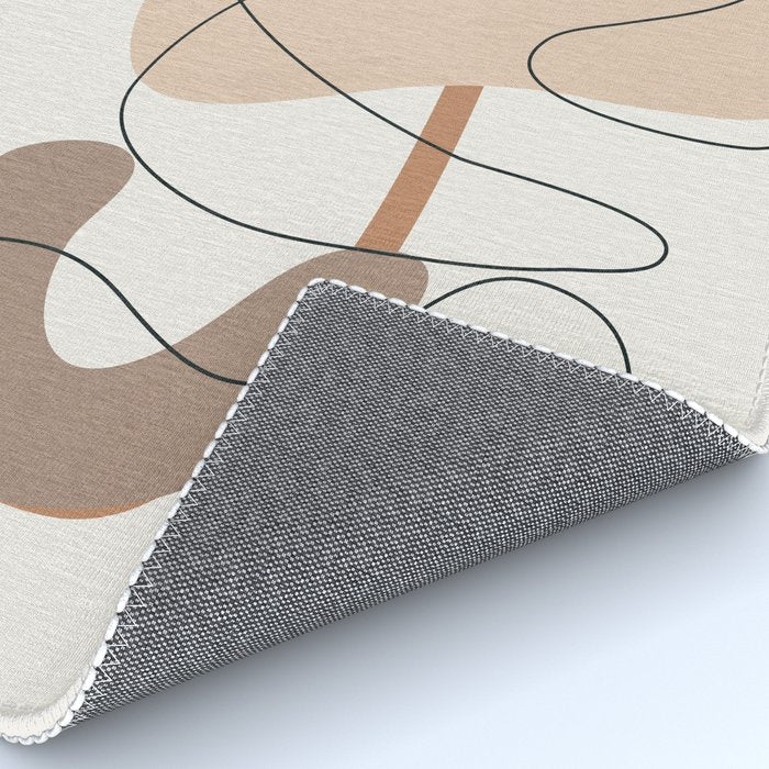 Abstract Line Movement III Rug Gallery Image 4