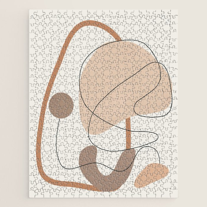 Abstract Line Movement III Jigsaw Puzzle Gallery Image 1
