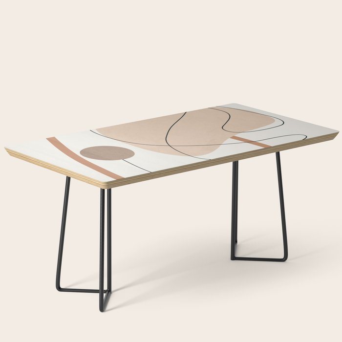 Abstract Line Movement III Coffee Table Gallery Image 1