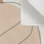 Abstract Line Movement III Wall Tapestry Gallery Image 3