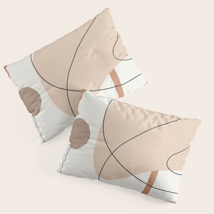 Abstract Line Movement III Pillow Sham Gallery Image 3