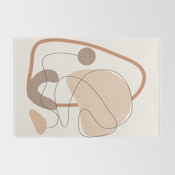 Abstract Line Movement III Rug Gallery Image 2