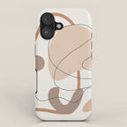 Abstract Line Movement III iPhone Case Gallery Image 1