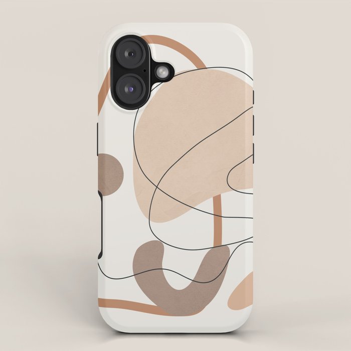 Abstract Line Movement III iPhone Case Gallery Image 1