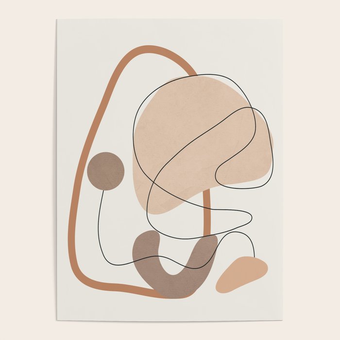 Abstract Line Movement III Poster Gallery Image 1