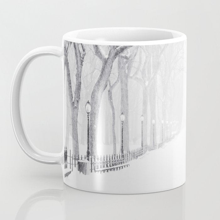 Snowy Park Coffee Mug Gallery Image 3