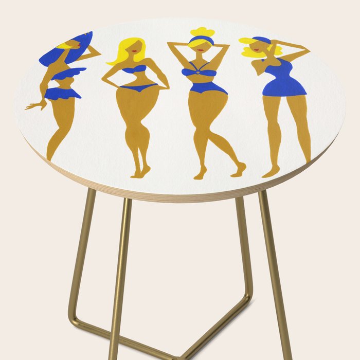 Beach Bombshells - Blondes in Blue Side Table Gallery Image 2