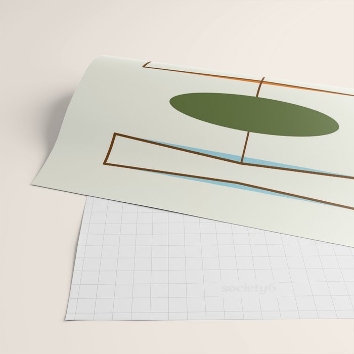 Mid-Century Modern Art 1.2 Wrapping Paper Gallery Image 2