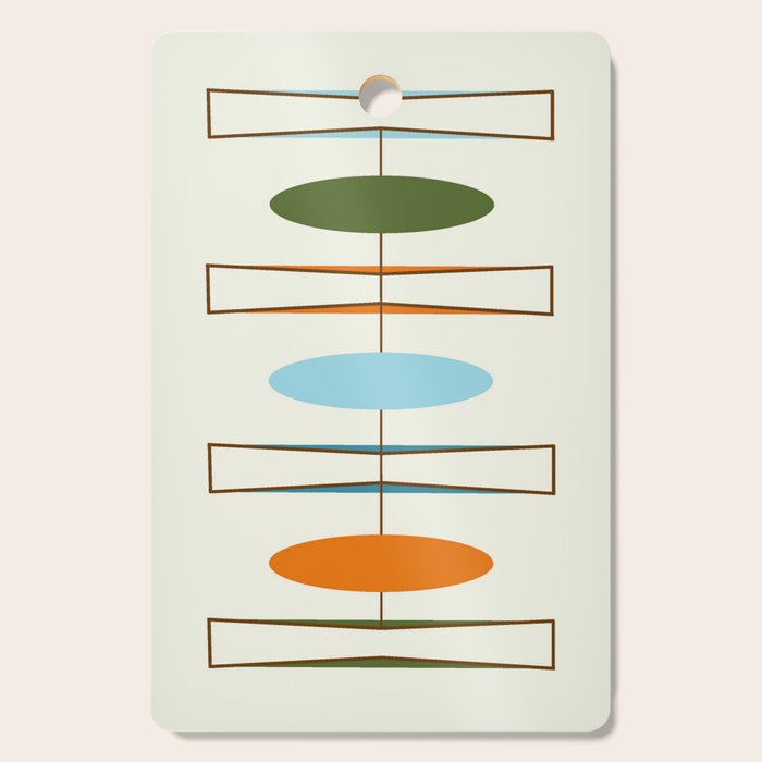 Mid-Century Modern Art 1.2 Cutting Board Gallery Image 1