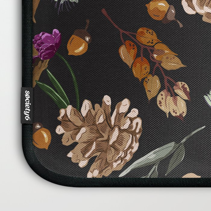 Squirrel flowering dark meadow Laptop Sleeve Gallery Image 3