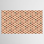 Southwest native Aztec diamonds kilim Tablecloth Gallery Image 2