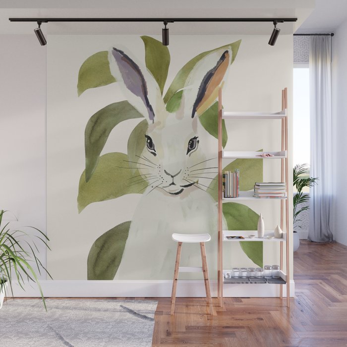 Rabbit 6 Wall Mural Gallery Image 1