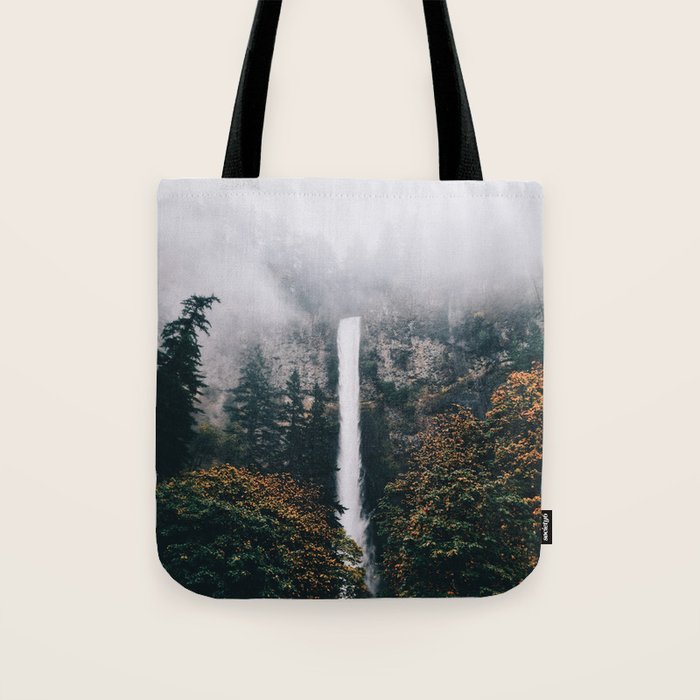 Multnomah Falls Tote Bag Gallery Image 1