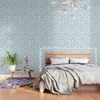 Make A Wish Dandelion Pattern in Sky Blue & Off White Wallpaper Gallery Image 3
