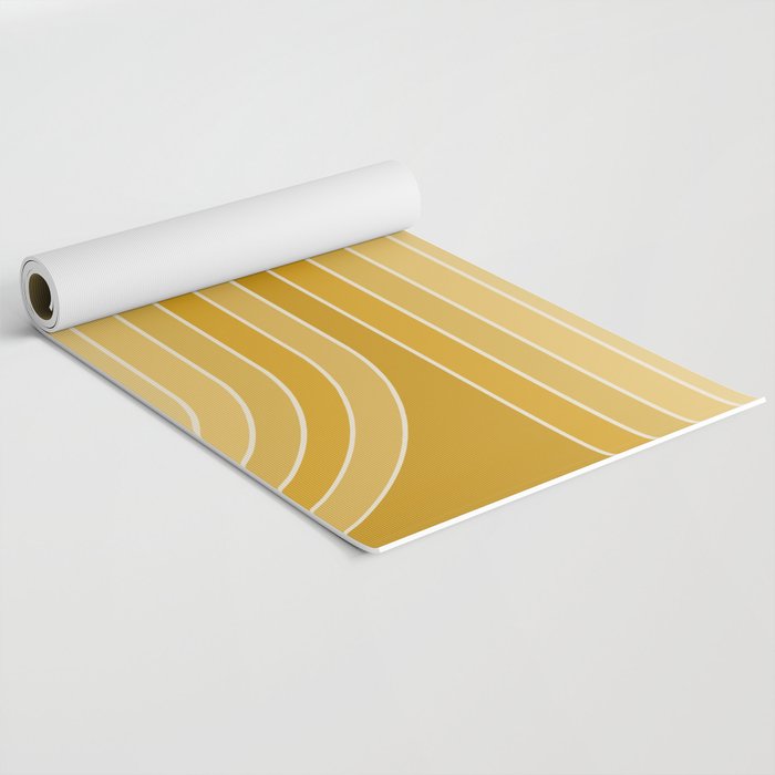 Gradient Curvature VII Yoga Mat Gallery Image 2