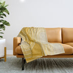 Gradient Curvature VII Throw Blanket Gallery Image 1