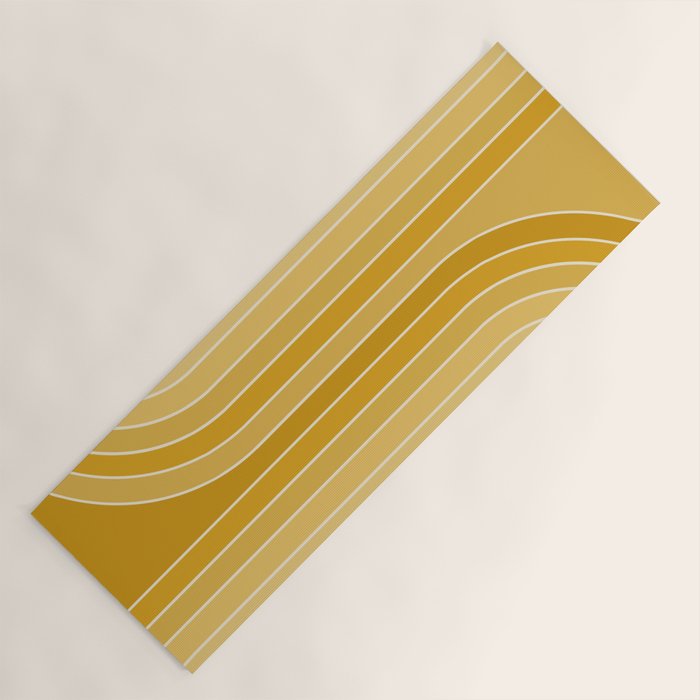 Gradient Curvature VII Yoga Mat Gallery Image 1