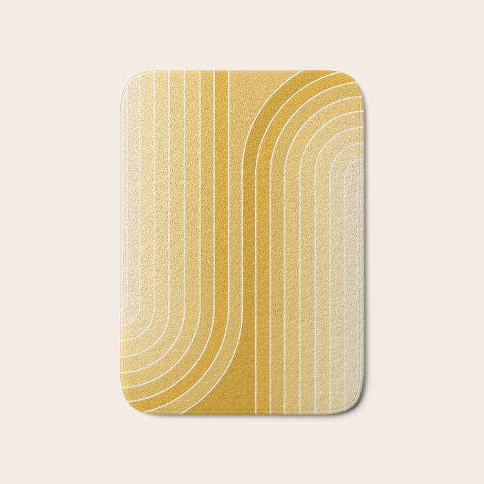 Gradient Curvature VII Bath Mat Gallery Image 1