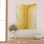Gradient Curvature VII Wall Tapestry Gallery Image 2