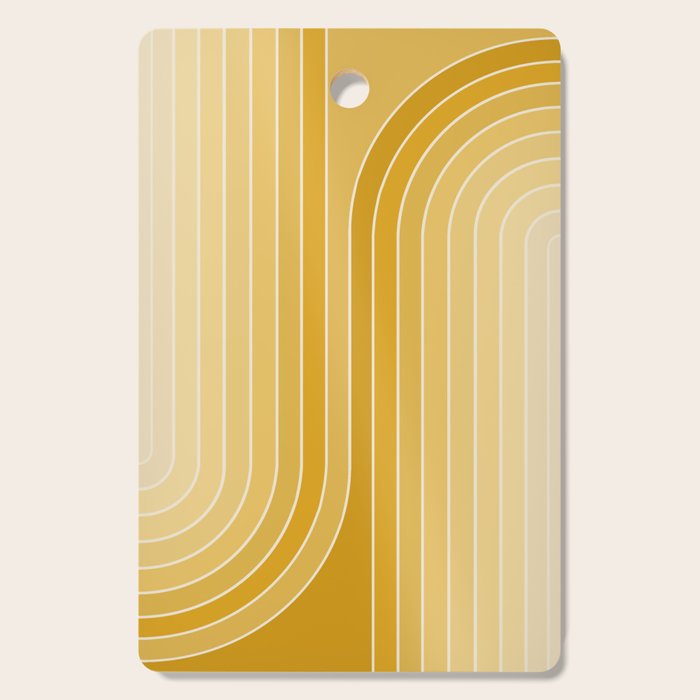 Gradient Curvature VII Cutting Board Gallery Image 1