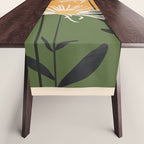 Abstract Florals 3 Table Runner Gallery Image 1