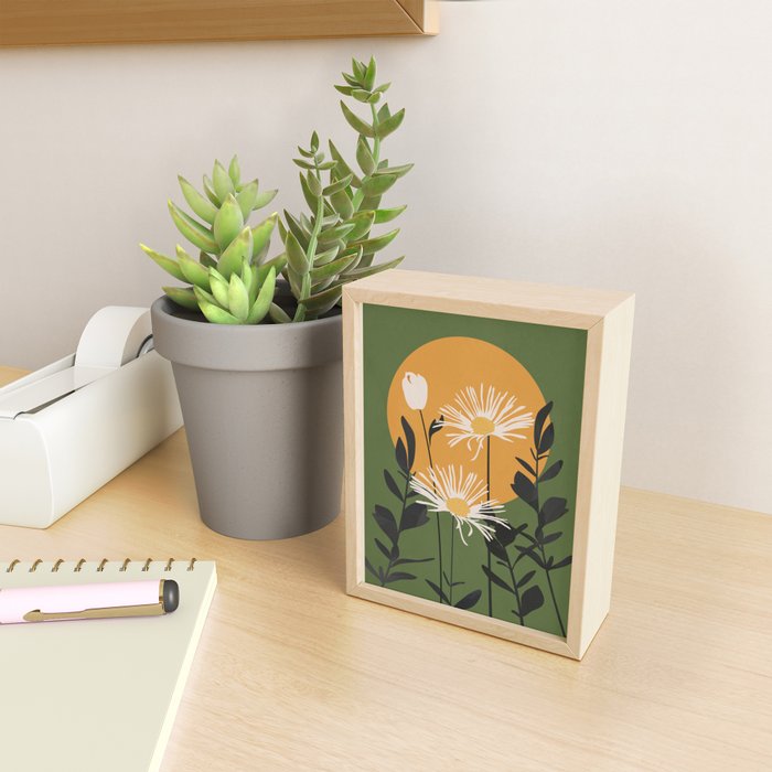 Abstract Florals 3 Mini Art Print Gallery Image 2