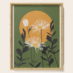 Abstract Florals 3 Serving Tray Gallery Image 1