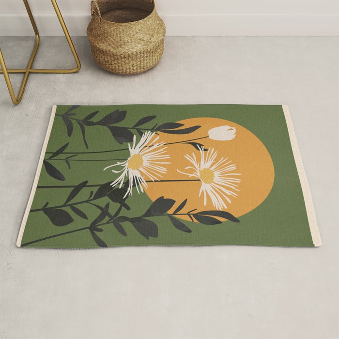 Abstract Florals 3 Rug Gallery Image 1