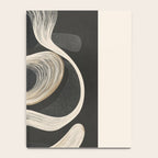 Monochrome Flow - Abstract Line Movement Notebook Gallery Image 4