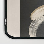 Monochrome Flow - Abstract Line Movement Laptop Sleeve Gallery Image 3