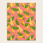 Banana Pattern on Pink Notebook Gallery Image 4