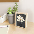 White Daisy Bouquets in Vase 4 Mini Art Print Gallery Image 2