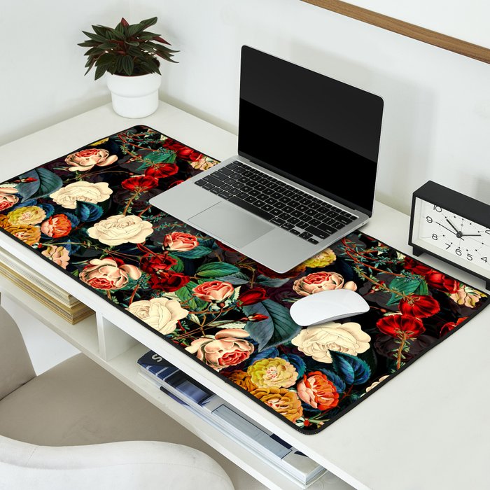 Night Botanical Forest Desk Mat Gallery Image 2