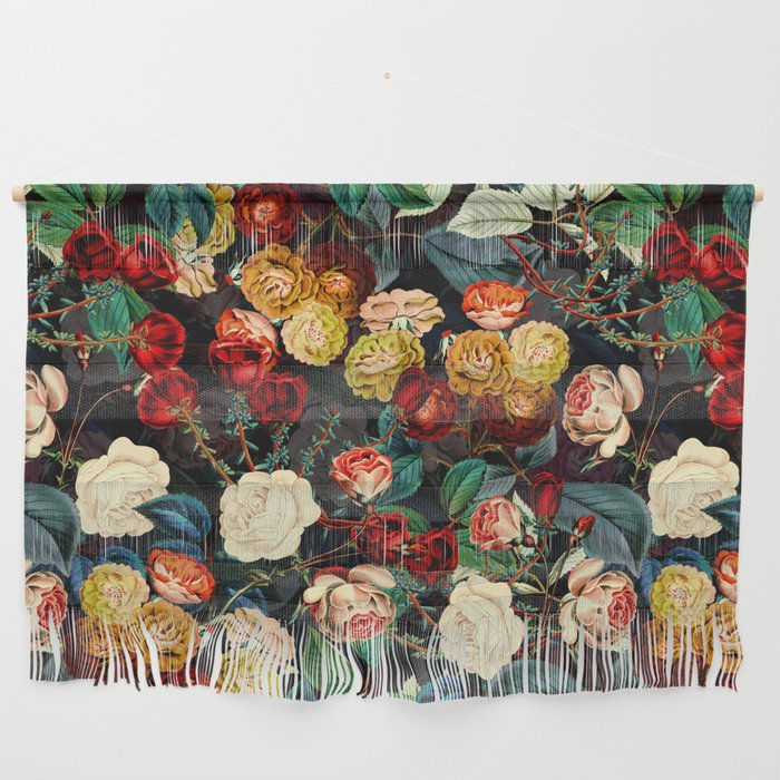 Night Botanical Forest Wall Hanging Gallery Image 1