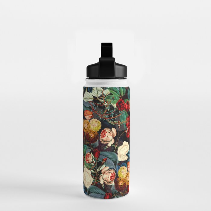 Night Botanical Forest Water Bottle Gallery Image 2