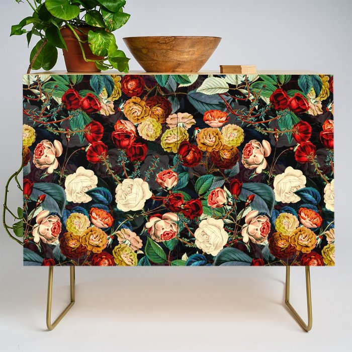Night Botanical Forest Credenza Gallery Image 1