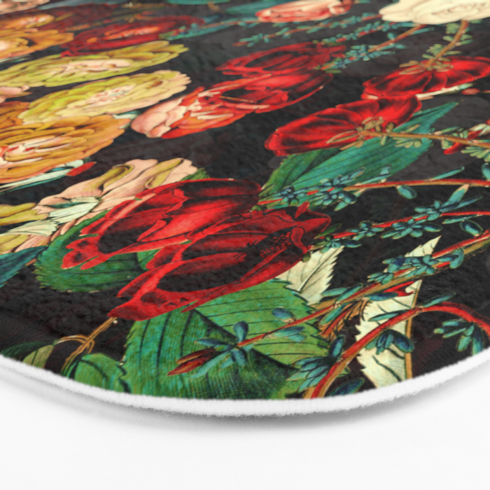 Night Botanical Forest Bath Mat Gallery Image 3