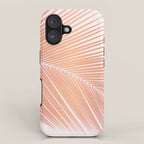 Palm leaf - copper pink iPhone Case Gallery Image 1