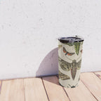 Vintage Scientific Moth Chart Travel Mug Gallery Image 4