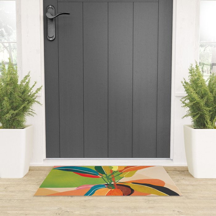 Colorful Branching Out 37 Welcome Mat Gallery Image 3