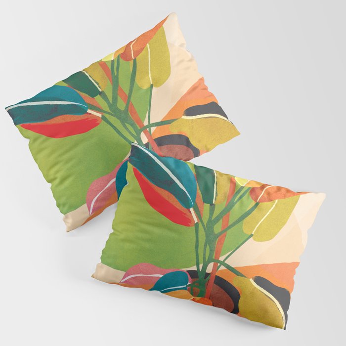 Colorful Branching Out 37 Pillow Sham Gallery Image 1