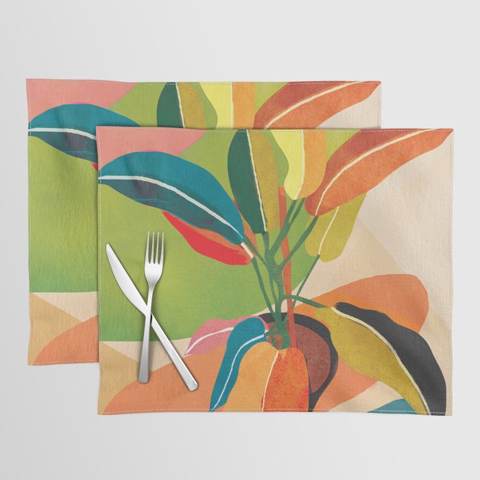 Colorful Branching Out 37 Placemat Gallery Image 1