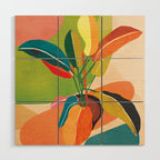 Colorful Branching Out 37 Wood Wall Art Gallery Image 1
