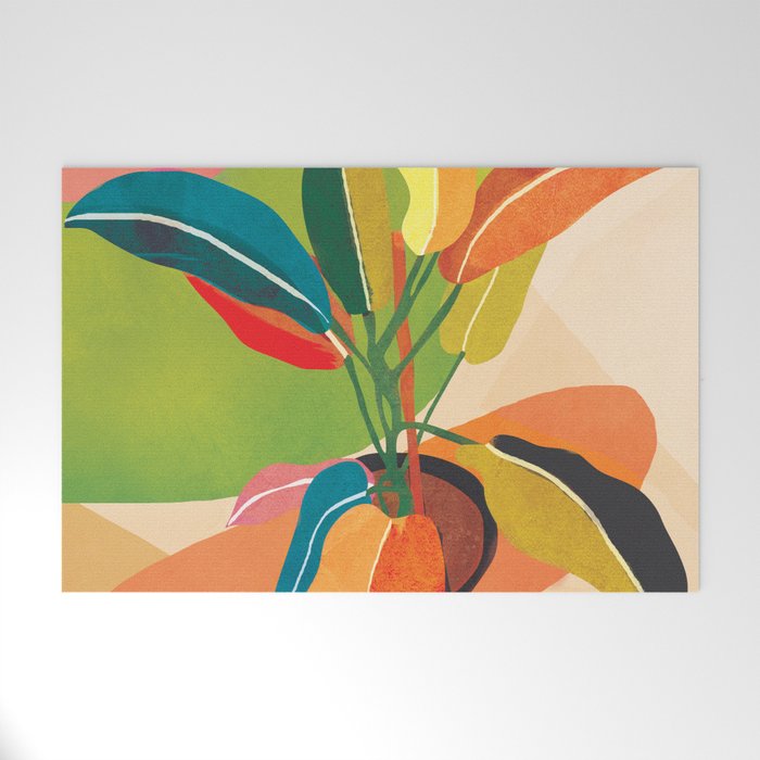Colorful Branching Out 37 Welcome Mat Gallery Image 1