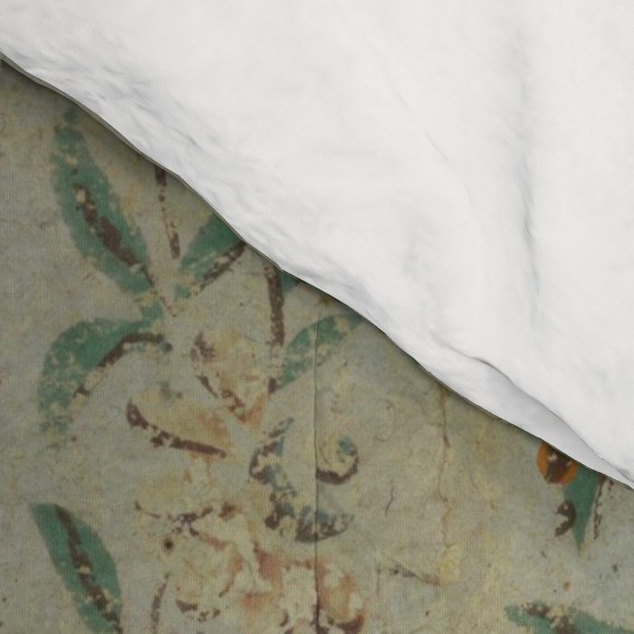 Distressed Antique Floral Chintz Pattern Comforter Gallery Image 4